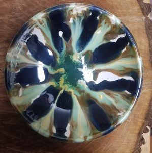 Vintage| Retro 70s Ceramic Trinket Dish, Jewelry Dish